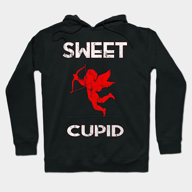 Sweet Cupid Valentines Day Hoodie by familycuteycom